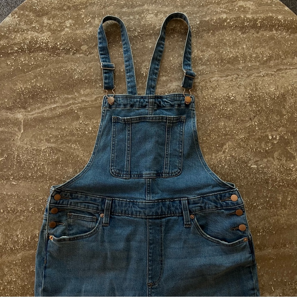 Denim overalls